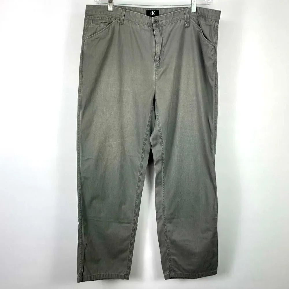 Calvin Klein Gray Khakis Men’s Size 40x32